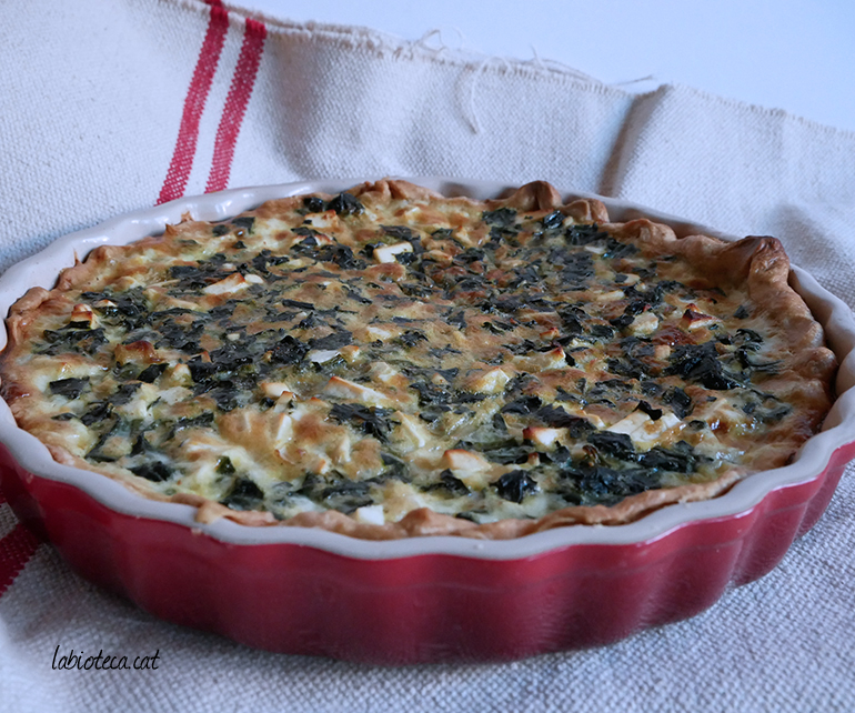 quiche espinacs